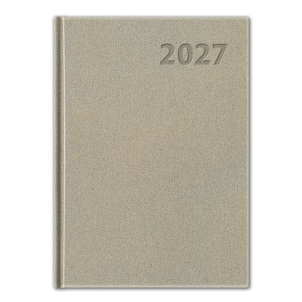 Diář 2027 denní A5 Manager - platinový