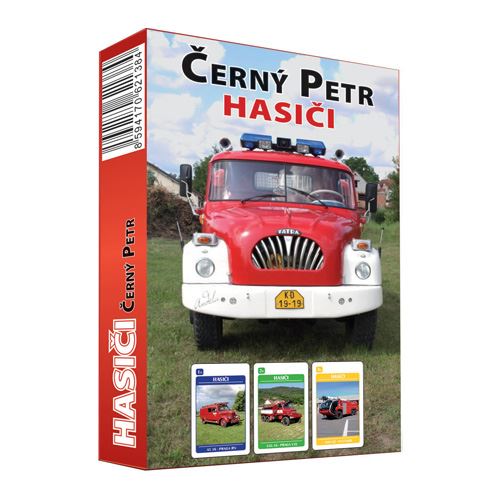 Karty hracie - Čierny Peter - Hasiči