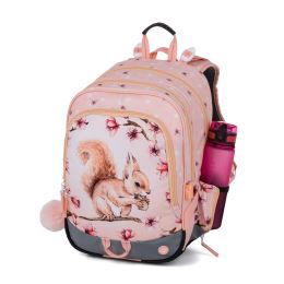 Školní batoh (5-dílný set) BagMaster Alfa 26 A - Veverka