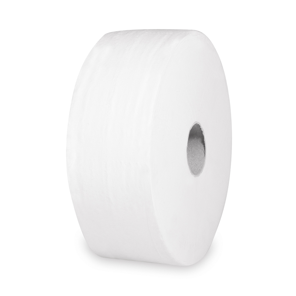 Toaletní papír tissue JUMBO 2-vrstvý, pr. 27 cm, bílý (6 ks)