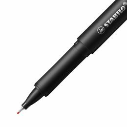 Jemný liner STABILO dr!ver 0,4 mm - červená