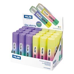 Lepicí tyčinka MILAN Sunset Edition Glue Stick 8g, bílá (1)