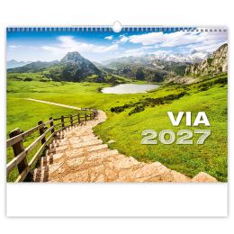 Nástěnný kalendář 2027 Via