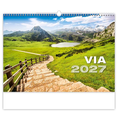 Nástěnný kalendář 2027 Via