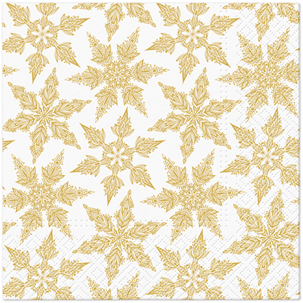 PAW Ubrousky PAW L 33x33cm Gold Winter