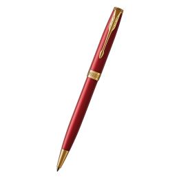 GP PARKER Sonnet Red GT + šedý zápisník (1)