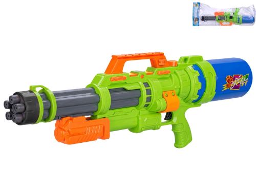 Vodní pistole 68cm s pumpou zelená v sáčku