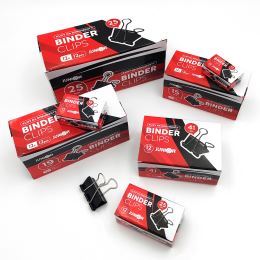 Klip binder/černý JUNIOR, 41 mm (2)
