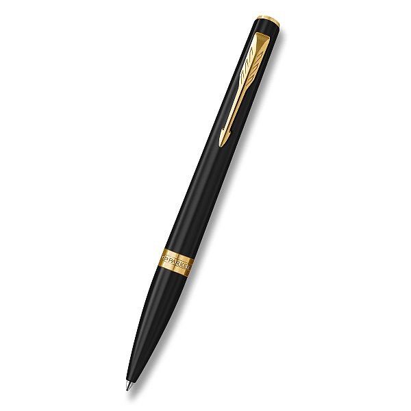 Pero kuličkové PARKER Meridian Matte Black CT - modrá náplň