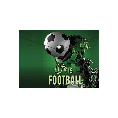 Obal PP s patentkou A5, Football