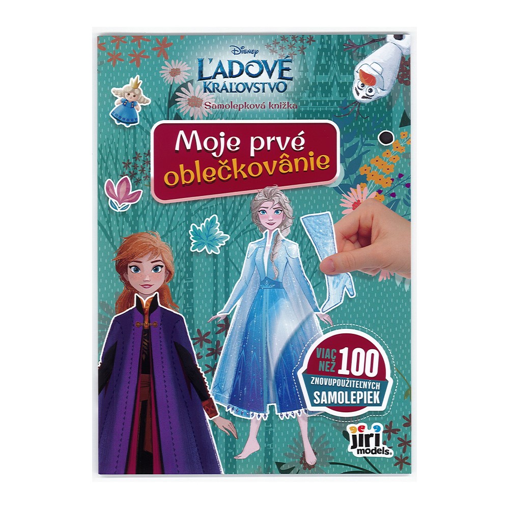 Samolepková knížka JM - Ledové království