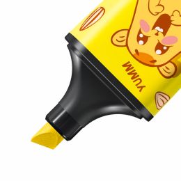 Zvýrazňovač STABILO BOSS MINI Animal Vibes - žlutý