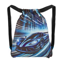Sada školní batoh BagMaster Lumi 26 C + Penál + Kapsa - Auto (10)