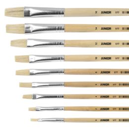 Štětec plochý JUNIOR č. 10" 577 Natural (1)