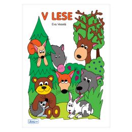 Omalovánka A5 Litera - V lese