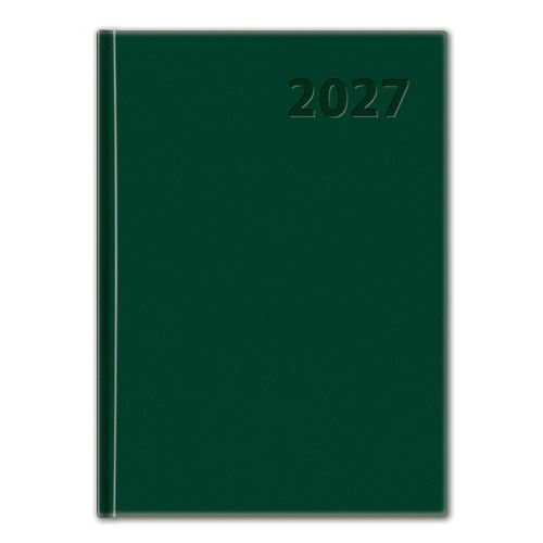 Diář 2027 denní A5 Manager - zelený