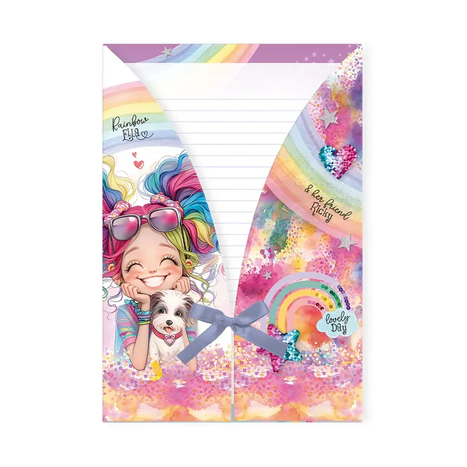 Dopisní souprava Rainbow Ella