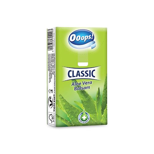 Hygienické kapesníky Ooops! Classic Aloe Vera 3-vrstvé, 1 ks (1)