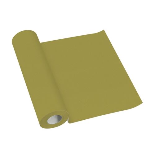 Středový pás AIRLAID 40cm x 24m - Monocolor olivová