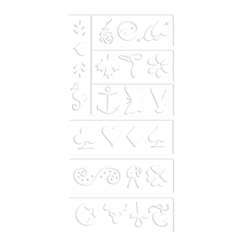 CENTROPEN Popisovač CENTROPEN 2880 TATTOO - tetovací sada / sada 4 ks