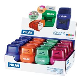 Guma 430 + ořezávátko na 2 tužky MILAN COMPACT (2)