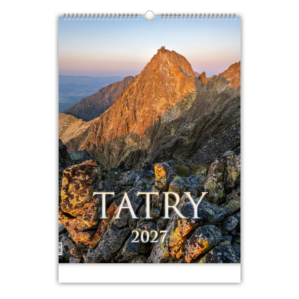 Nástěnný kalendář Tatry 2027