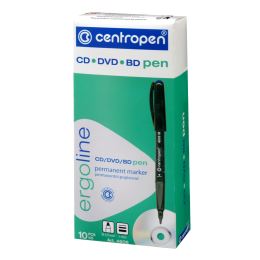 Popisovač CENTROPEN 4606 CD - zelený (1)