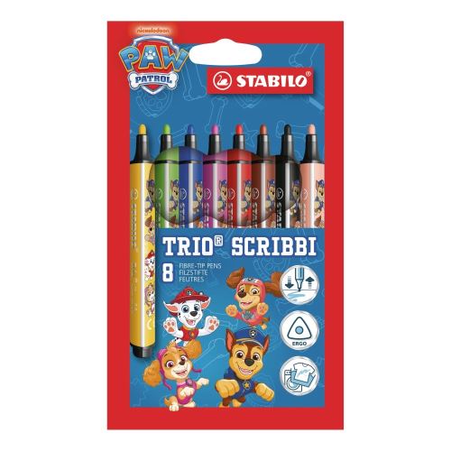 Fixy trojhranné STABILO Trio Scribbi PAW Patrol 