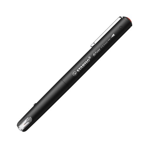 Jemný liner STABILO driver 0,4 mm - červená