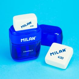 Guma 430 + ořezávátko na 2 tužky MILAN COMPACT (4)