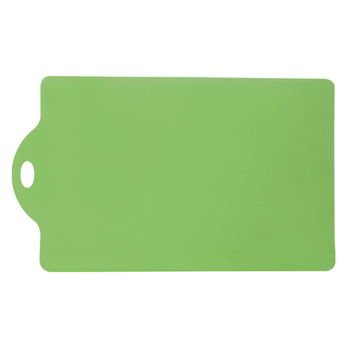 Obal na kreditní kartu - zelený 92x56x2 mm