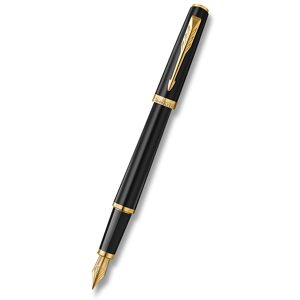 Pero plnicí PARKER Meridian Matte Black GT, hrot F