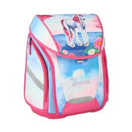 Školní batoh - 5-dílný set s magnet. přezkou UNICORN MAGIC 3D (1)