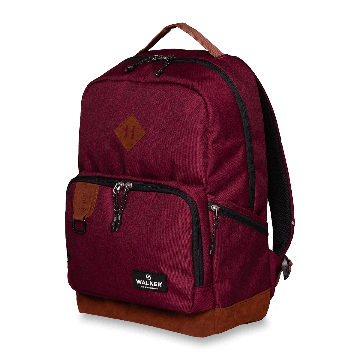 Volnočasový batoh Walker Pure Eco Maroon