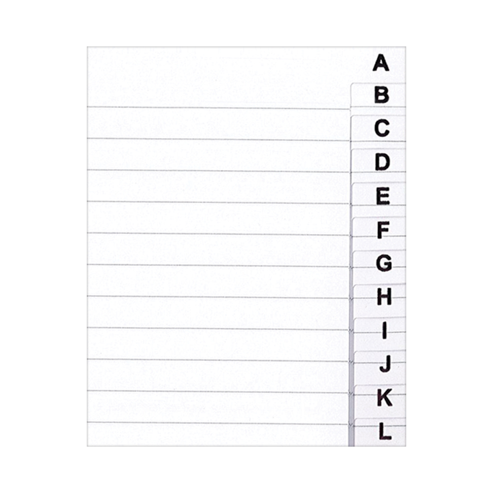 JUNIOR Kniha záznamová linkovaná s registrem A4 (96-listová)