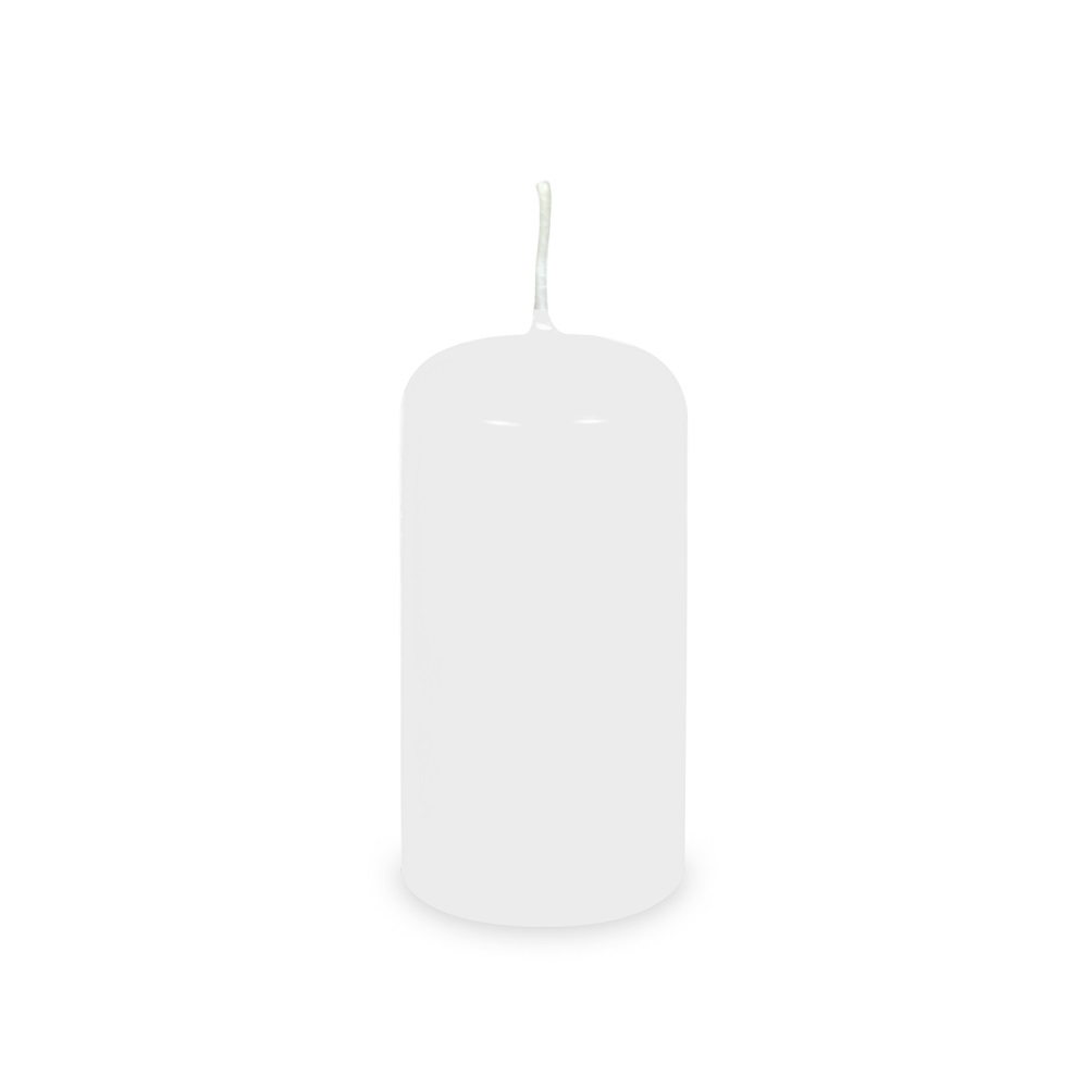 WIMEX Svíčka válcová 50 x 100 mm bílá (4 ks v bal.)