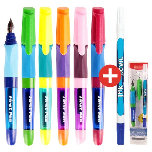 Pero bombičkové + zmizík First Pen + 6 bombiček (1)