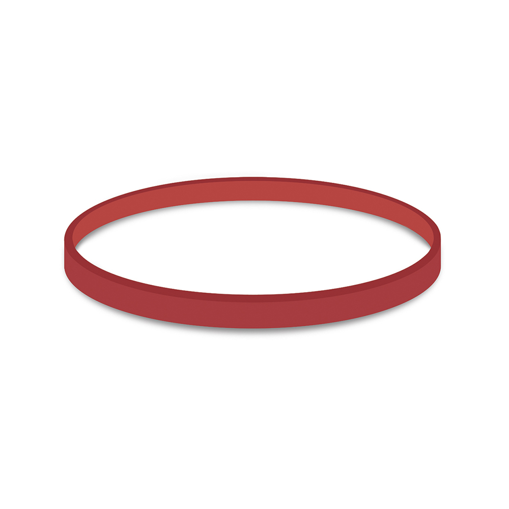 Gumičky červené silné (4 mm, O 8 cm) [1 kg]