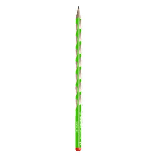 Tužka grafitová STABILO EASY S pro praváky - zelená