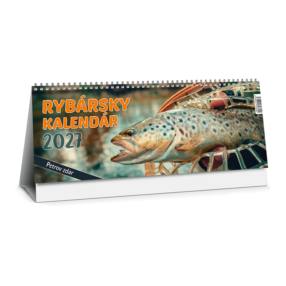 Stolní kalendář Rybářský 2027