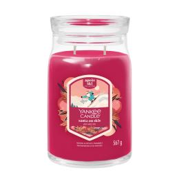 Svíčka Yankee Candle - SANTA ON SKIS, velká