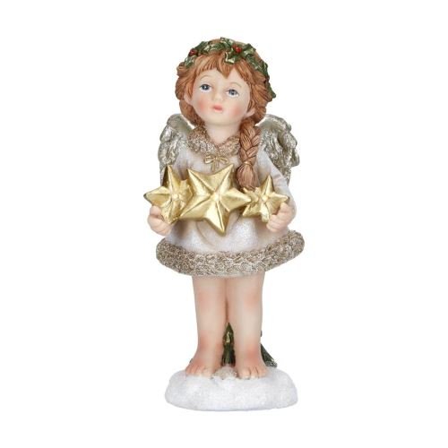 figúrka Anjela s hviezdičkami 22 cm s LED svetlom