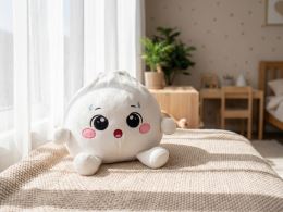 Plush Friends Kawaii Bao knedlíček plyšový 25cm udivený 0m+ (1)