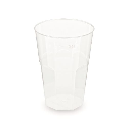 Kelímek vratný (PP) opakovaně použitelný Koktejl O80mm 0,3L [30 ks]