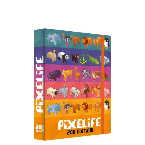 Box na sešity A5 Jumbo MAX S8 - Pixelife Zoo Edition