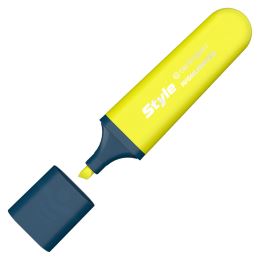 Zvýrazňovač CENTROPEN 6252 Style Fluo (klínový hrot 1-4,6 mm) - žlutá