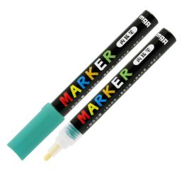 Popisovač akrylový M&amp;G MOCALO Acrylic Marker 2 mm, Blue Green S523