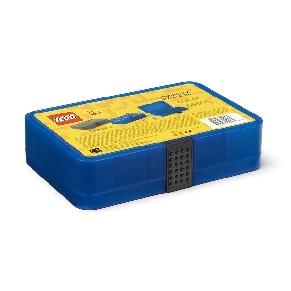 LEGO Úložný box s přihrádkami - modrá