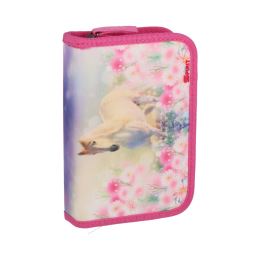 Školní batoh - 5-dílný set NEW START 3D s LED osvětlením Wild Horse - kůň (5)
