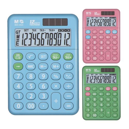 Stolní kalkulačka M&G MGC-20UC, 12 číslic (funkce DPH)